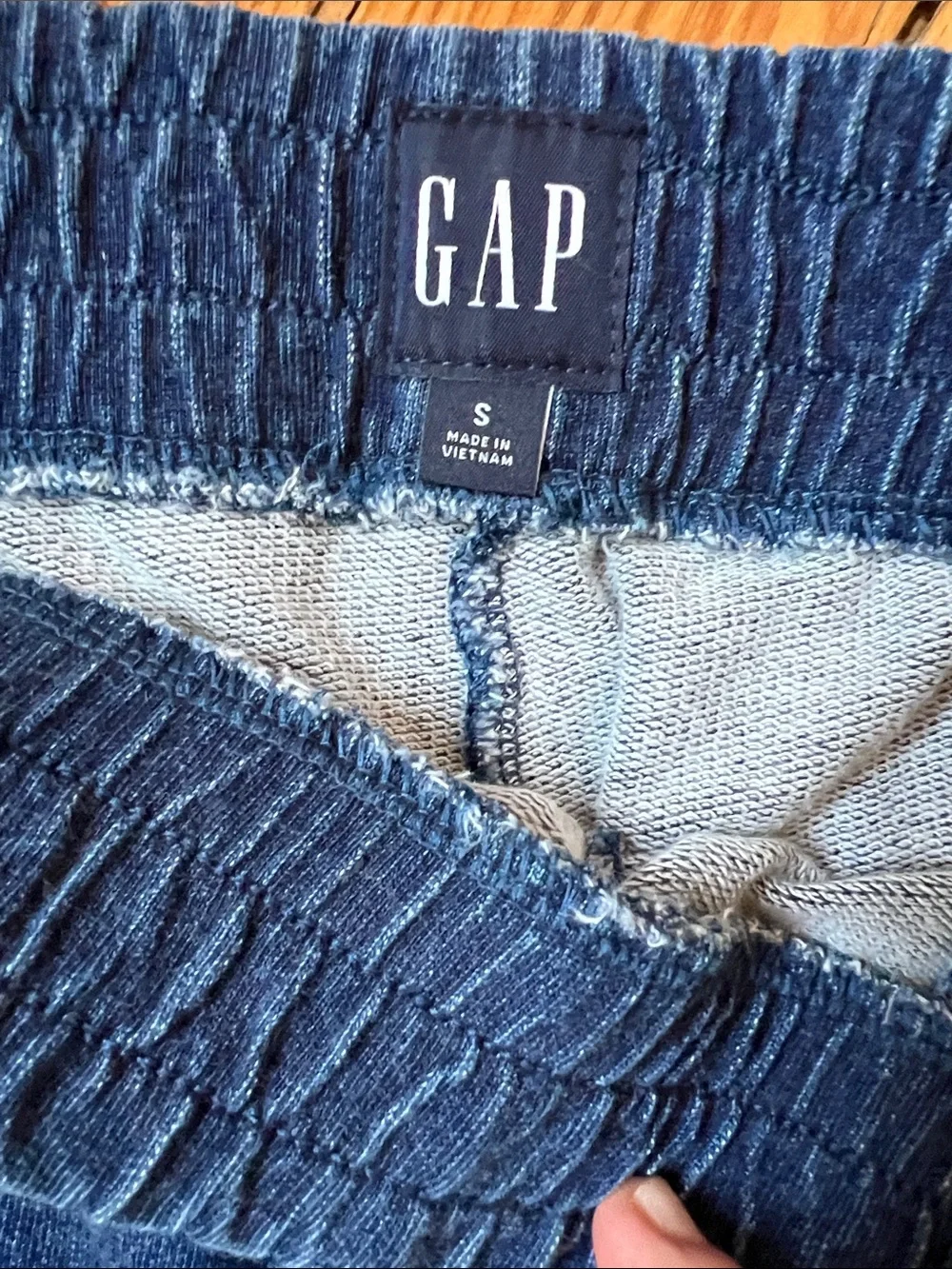 GAP Seamed Wide-Leg Sweatpants Jeans